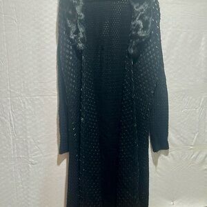 São Paulo Elegant Black Cardigan